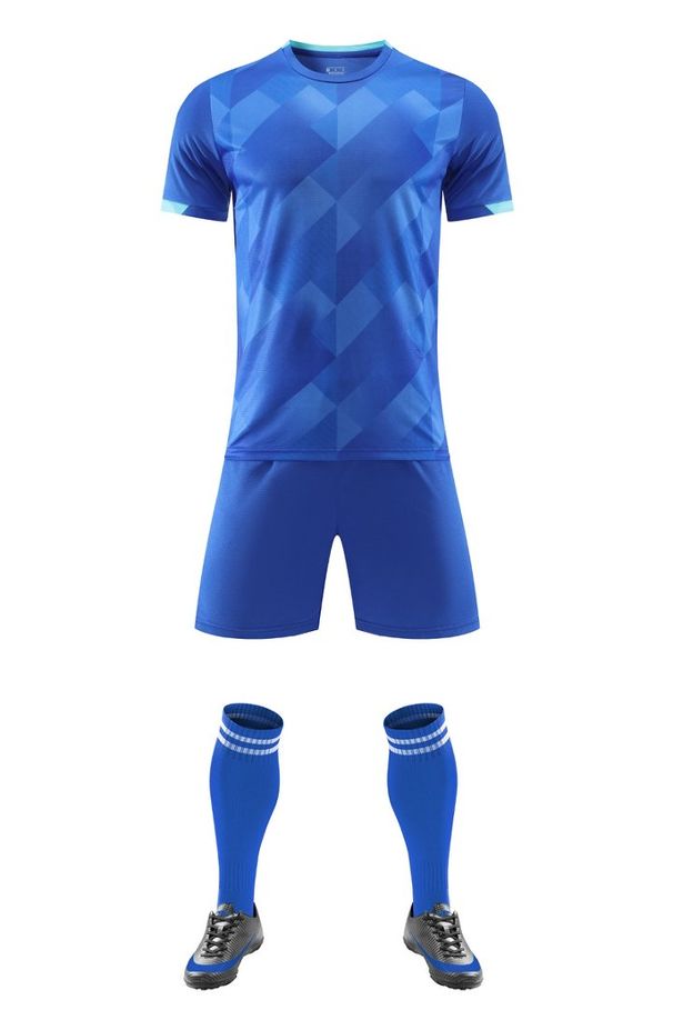 Football Uniform Set For Men Women College Students Training Attire Group Competition Outfits Team Uniforms Quick-dry Jerseys._ecoleips.com