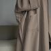 2025 Foreign Trade Middle East Dubai Turkey Autumn Winter Daily Solid Color Versatile Robe Dress_ecoleips.com