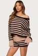 2026 Spring And Summer New Women's Clothing Fashion Lady Solid Color Sweater Skirt Set_ecoleips.com