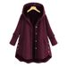 "Oversized Hooded Jacket – Asymmetrical Single-Breasted Coat In Solid Colors, Lightweight Rayon For Spring & Fall"_ecoleips.com
