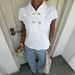 Y2K Inspired Button-Down Short Sleeve Shirt For Women - Elegant Casual Top With Classic Collar, Versatile Blouse For Daily Wear_ecoleips.com