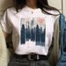 European And American Cross-border Foreign Trade Women's Geometric Pattern Round-neck Printed Short-sleeve T-shirt Top_ecoleips.com