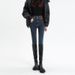 Skinny Jeans For Women Spring Autumn 2025 New High Waist Slim Fit Bootcut Pants Nine-point Pencil Leggings_ecoleips.com