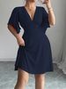 Women's Fashionable Dresses, Women's Summer Oversized V-neck Dresses, Elegant Evening Gowns For Parties, Casual Outings, Dates, Weddings, And Vacations._ecoleips.com