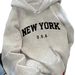 American Retro Letter Print Mid-length Casual Hooded Sweatshirt Jacket, Loose And Versatile Long-sleeve Top For Women In_ecoleips.com