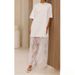 New Casual Lazy Short-sleeved T-shirt Skirt Fashion Temperament Lace Splicing Perspective Hem Foreign Style And Floor Skirt_ecoleips.com
