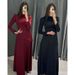 Women's Clothing Women's Elegant Style Patchwork Slim Fit Suit Dress For Fashionable Clothing For Formal & Casual For Women_ecoleips.com