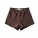 Aria Basics Aria Basics Women's Denim Shorts Summer New Korean Style Stretchy European And American Tight Hip-Lifting Petite Spring Versatile_ecoleips.com