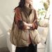 Women's Lightweight Down Vest With High Warmth, Fashionable Stand Collar Design, Polyester Shell, Packable For Travel_ecoleips.com