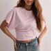Women's Clothing Summer Women's Short Sleeve T-Shirt Style Round Neck Pullover Solid Color Fashionable Top For Formal & Casual_ecoleips.com