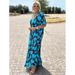 V-Neck Short Sleeve Casual Loose Women's Dress_ecoleips.com