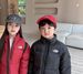Korean-Style Kids’ Down Jacket – Lightweight Stand Collar Puffer Coat For Boys & Girls (Red/Black/Pink, 110-160cm)_ecoleips.com