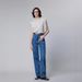 Women's Clothing Jeans Women's Autumn New Style Light Luxury Texture Big Cow Fabric Tall And Thin Three Color High Waist Straight Pants_ecoleips.com