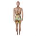 Women's Sexy Camisole Bodycon Midi Skirt Set Slim Fit Butterfly Embroidered Clothing_ecoleips.com
