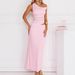 Elegant Womens One Shoulder Sleeveless Bodycon Sheath Dress Slim Fit Casual Party Cocktail Evening Dress For Women_ecoleips.com