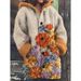 Women's Retro Ethnic Style Casual Cape Coat 3D Printed Fashionable Outerwear_ecoleips.com