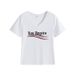 Women's Printed Short-Sleeve Tee - Breathable Round Neck Top For Spring & Summer Style-F_ecoleips.com