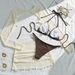 New 2025 Sexy Bikini Set for Women Lace Mesh Four Piece Swimsuit European American Style Cross Border E Commerce_ecoleips.com