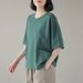 This Short-Sleeved Top Features A Youthful, Pocketed Design That Exudes Elegance And Versatility. It's Perfect For Summe_ecoleips.com