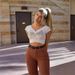 Summer New Women's Pleated Ruffled Crop Top European American Style 2025 Pullover Sexy Short Sleeve T-Shirt_ecoleips.com