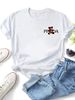 Ladies Classic Cotton T-Shirt, Fitted Silhouette Basic Tee, Sophisticated Casual Summer Top_ecoleips.com