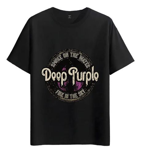 Women's T-Shirts Tshirt Muscle Freaks Deep Purple Estilo Rock Band Camiseta_ecoleips.com