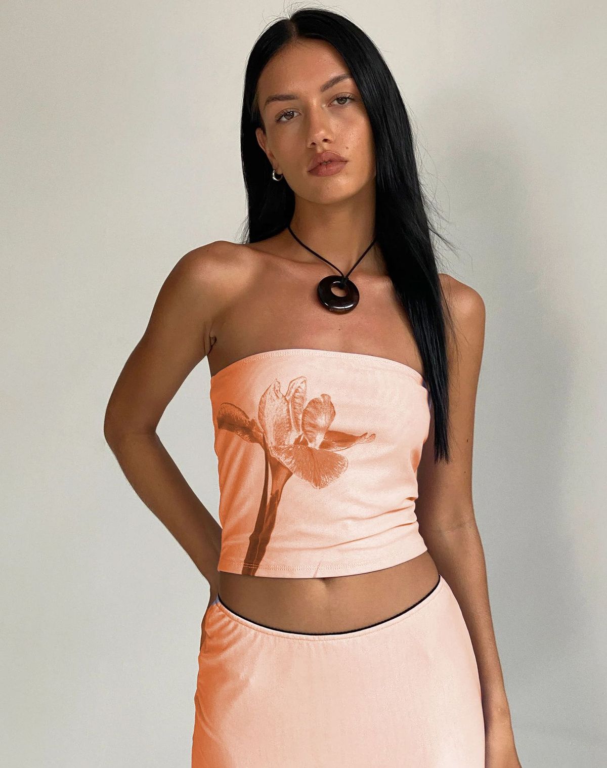 Aria Basics Aria Basics 2025 Summer Hot-Selling Fashion New Women's Clothing Y2K Printed Tube Top Vest For Sweet Spicy Women In Europe_ecoleips.com