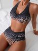 Women's Clothing New Leopard Print High End Split Women's Swimsuit Design Sexy Bikini Swimsuit_ecoleips.com