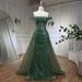 Women's Clothing One Shoulder Fishtail Long Skirt Light Luxury Temperament Host Beaded Sequin Dress_ecoleips.com