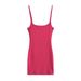 European And American Hot Girl U-neck Slim-fit Camisole For Women, 2025 Summer New Sexy Off-shoulder Bodycon Dress,_ecoleips.com