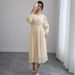 Women's Clothing Autumn New Gentle Style High End Temperament Spring And Autumn Tea Break Long Dress_ecoleips.com