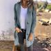 European And American Cross-Border Trade Women's Fashion Autumn Winter Sweater Cardigan Fashionable Long Pocket Button_ecoleips.com