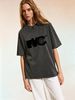 Women's Vintage Style Tee, Loose Comfortable Short Sleeve T-Shirt For Effortless Summer Fashion_ecoleips.com
