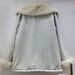 girl Large Lapel Denim Parka For Women Korean Style 2025 Winter New High-end Feel Inner Fleece Lined Thickened Coat_ecoleips.com