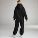 European American Cross-border Autumn Winter Fashion Casual Sweatshirt And Sweatpants Two-piece Set For Women, Fleece_ecoleips.com