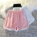 Women's Clothing Casual Sports Shorts For Women In Summer, Loose And Comfortable Home Pajamas, Wide Leg Shorts For Outdoor Wear_ecoleips.com