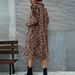 Luxury Leopard Print Trench Coat – Oversized Longline Faux Fur Jacket For Women (S-XXL)_ecoleips.com