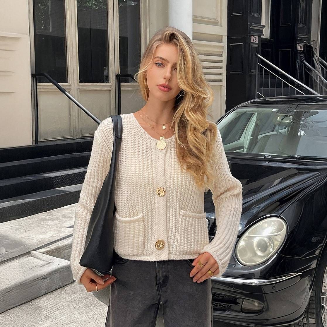 Women's Knitted Sweater Casual Commuter Fashion European American Style Spring/Summer Clothing_ecoleips.com
