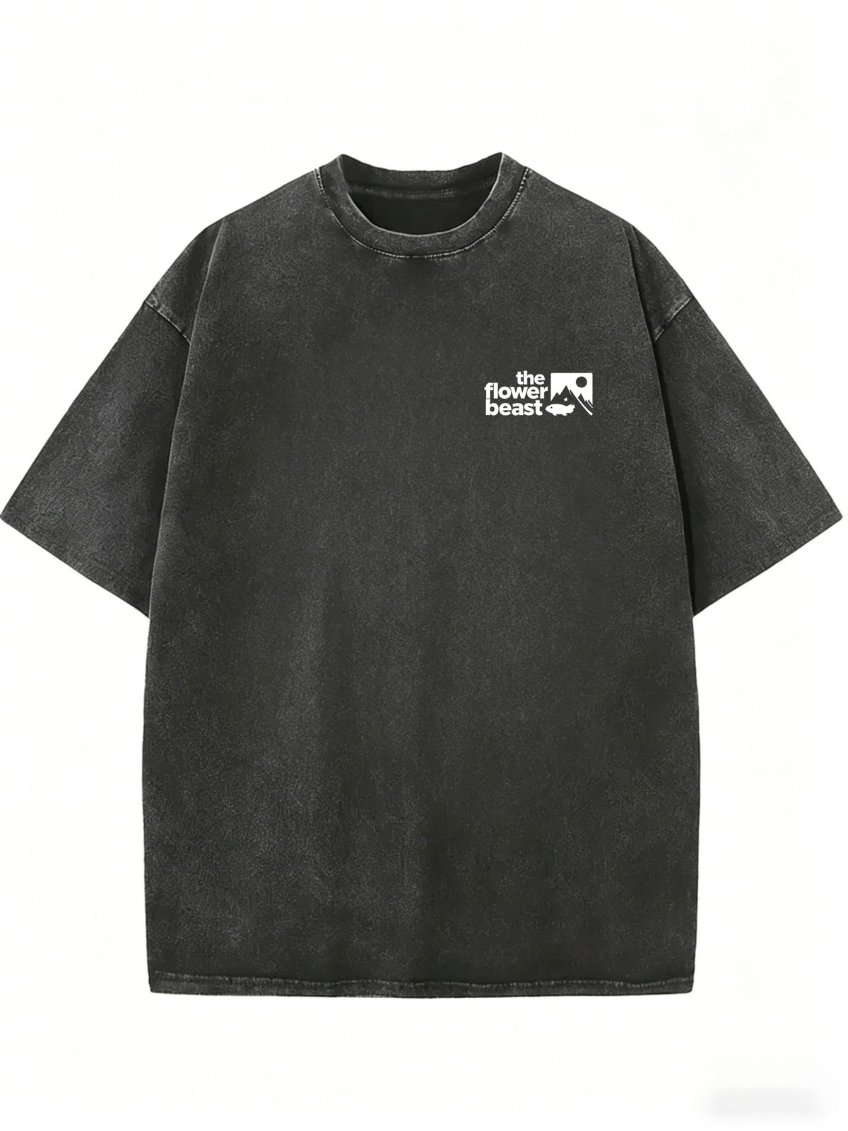 Women's Relaxed Streetwear T-Shirt, Vintage Wash Casual Summer Tee_ecoleips.com