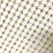Verve Women's Mesh Fishnet Stretch Rhinestone Gown Dress_ecoleips.com