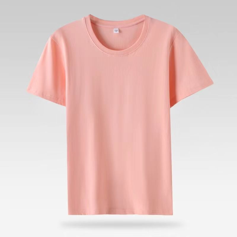 Solid Women Short Sleeve T Shirt Cotton O Neck Loose Black White Basic Thin Tops Fashion Harajuku Casual Outer Wear T-Shirts_ecoleips.com