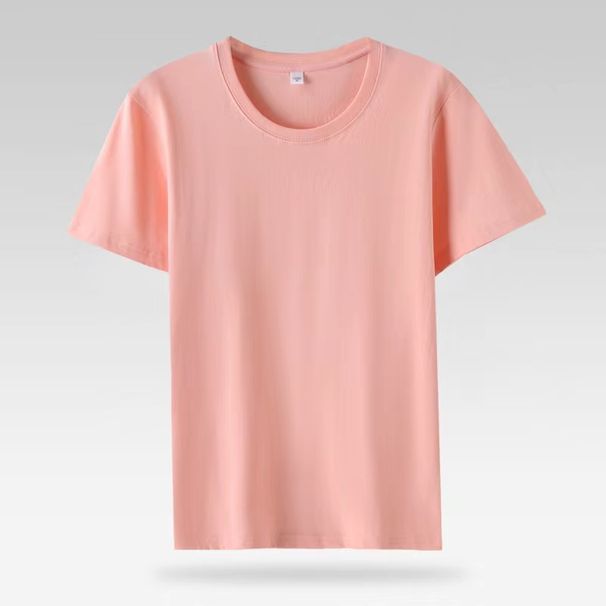 Solid Women Short Sleeve T Shirt Cotton O Neck Loose Black White Basic Thin Tops Fashion Harajuku Casual Outer Wear T-Shirts_ecoleips.com