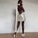 K New Dress With A Feminine Feel, Featuring A Backless Short Skirt And An Adjustable Neck Hanging Dress_ecoleips.com