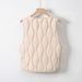 Pinghu Liner Lightweight Down New V-Neck Slimming Inner Layer Short Vest Trendy_ecoleips.com