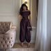 Summer Fashion Women's Two Piece Set Casual Wide Leg Pants Slimming Waist Short Sleeved Suit_ecoleips.com