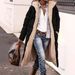 girl European And American Style Long Padded Thick Reversible Women's Coat Winter Warm Cotton Jacket_ecoleips.com