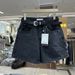 Women's High-Waisted Slimming Denim Shorts Dark Blue 2025 Summer Style Thin Loose Wide Leg A-Line Shorts_ecoleips.com