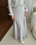 Muslim Skirt Suit Women's New Fashion Loose Long-sleeved Shirt Slim Fit Two-piece Suit_ecoleips.com