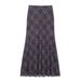Wind Set Ruched High Waist New 2025 Half Skirt Women Plaid Spring Fishtail T-Shirt Long Sleeve Mesh_ecoleips.com