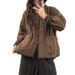 girl High-End Jacket Artistic Retro Trd Ethnic Button Cardigan New Chinese Style Plus Size Loose Casual Cotton Coat For_ecoleips.com